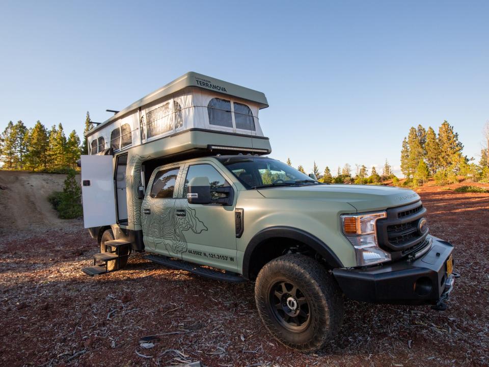 Inside the EarthCruiser Terranova