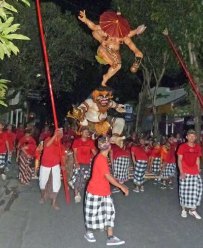 Nyepi celebrations in Bali