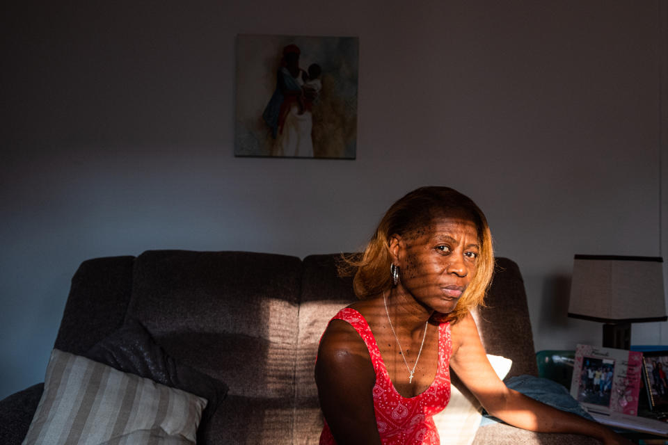 Linda Long’s 33-year-old son Tyrone was killed on July 4 in a drive-by shooting. “It really hurts my soul,” she says<span class="copyright">Sebastián Hidalgo for TIME</span>