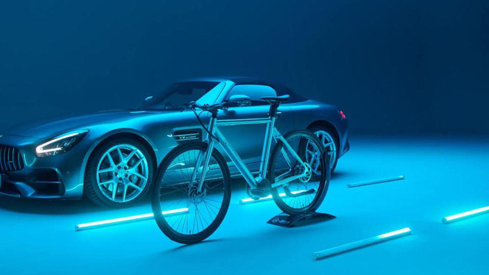 The N+ Mercedes-Benz EQ Formula E Team Silver Arrows eBike - Credit: N+