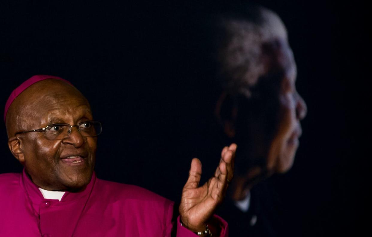 <span class="caption">El arzobispo Desmond Tutu.</span> <span class="attribution"><span class="source"> Epa/Ian Langsdon</span></span>