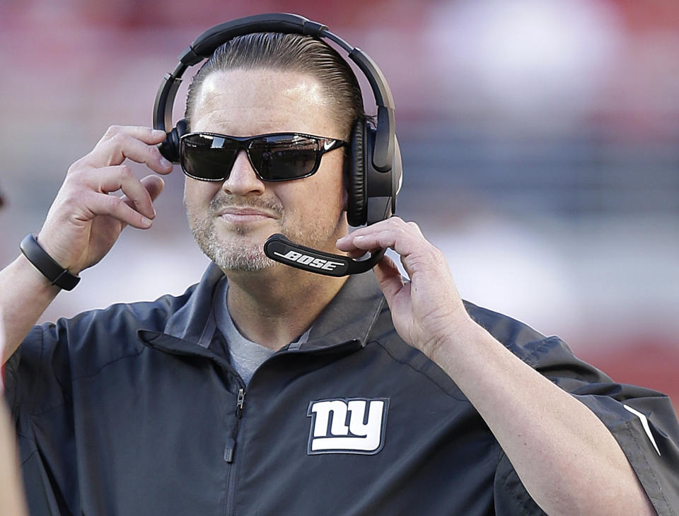 Columnists and fans are calling for his head, but Giants owners John Mara and Steve Tisch gave a statement of support for Ben McAdoo on Monday. (AP)