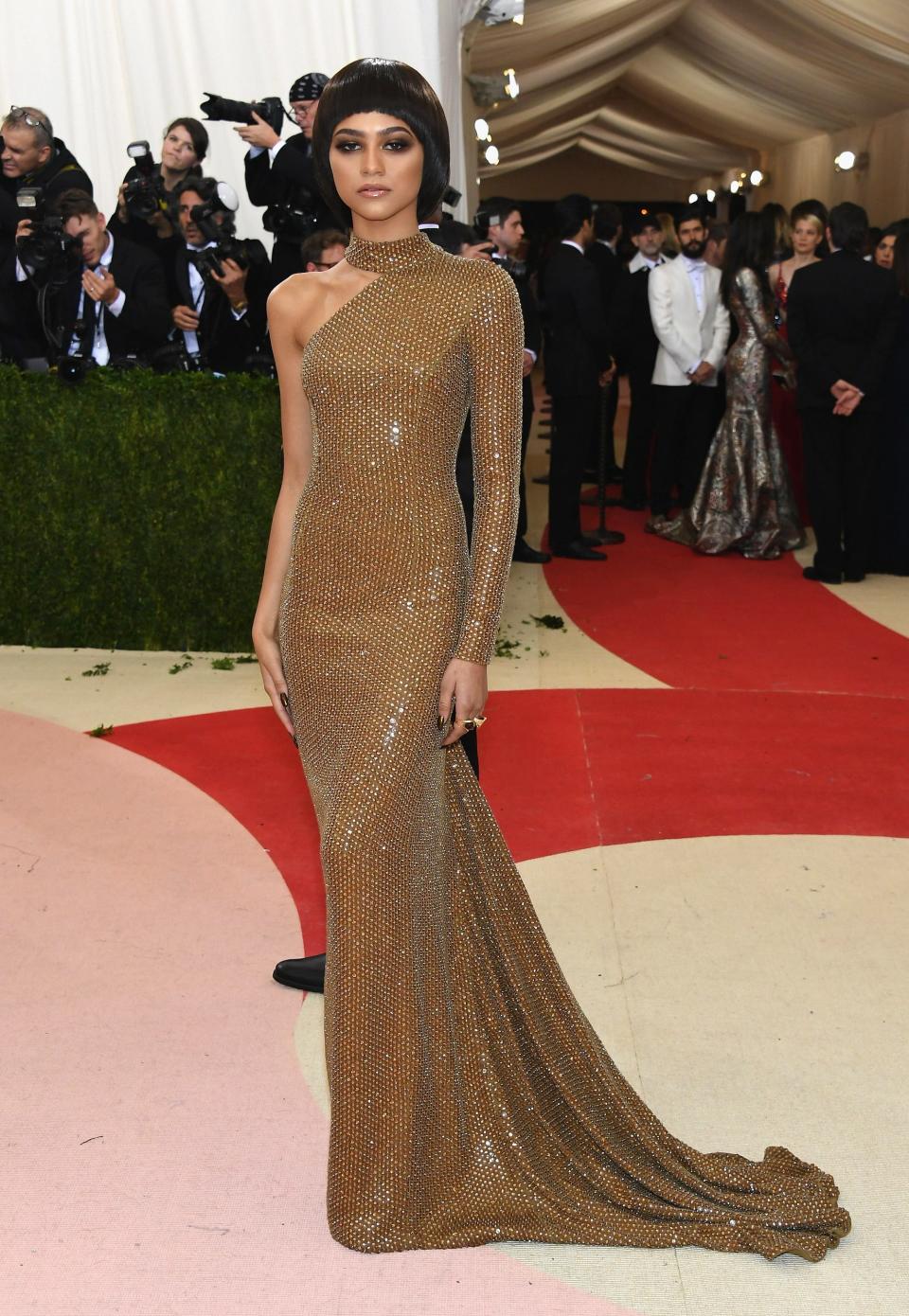 Zendaya attends the 2016 Met Gala.