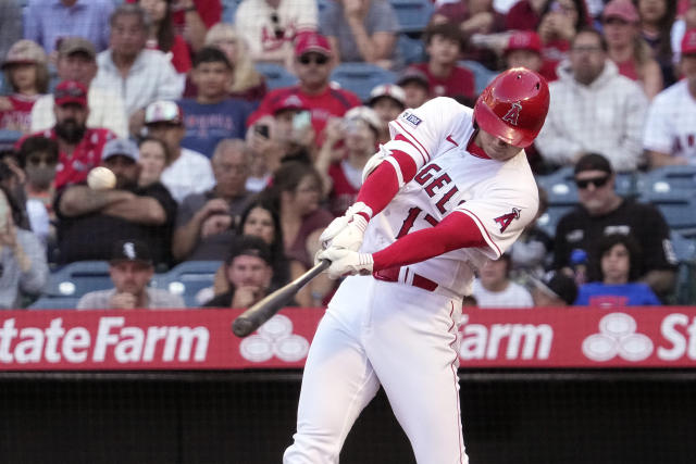 Shohei Ohtani Game Used Alternate Red Jersey from 1st 2 Homerun