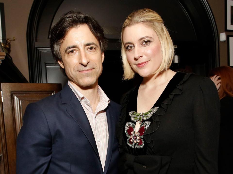 Noah Baumbach and Greta Gerwig attend Ted's 2020 Oscar Nominee Toast at Craig's on February 08, 2020 in West Hollywood, California