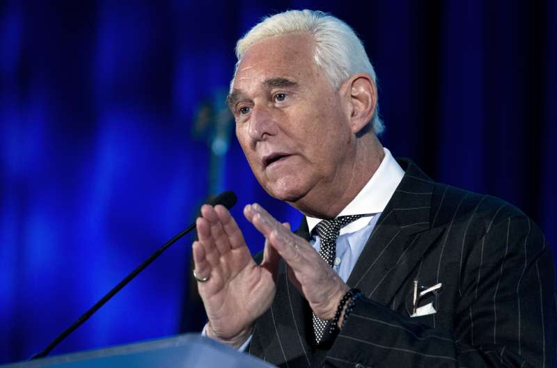 美國總統川普親信羅傑．史東（Roger Stone）（AP）