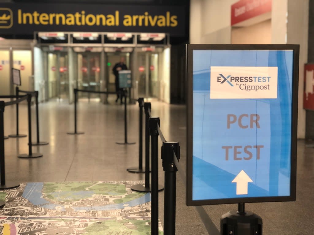 Testing times: Arrivals at Gatwick Airport North Terminal (Simon Calder)