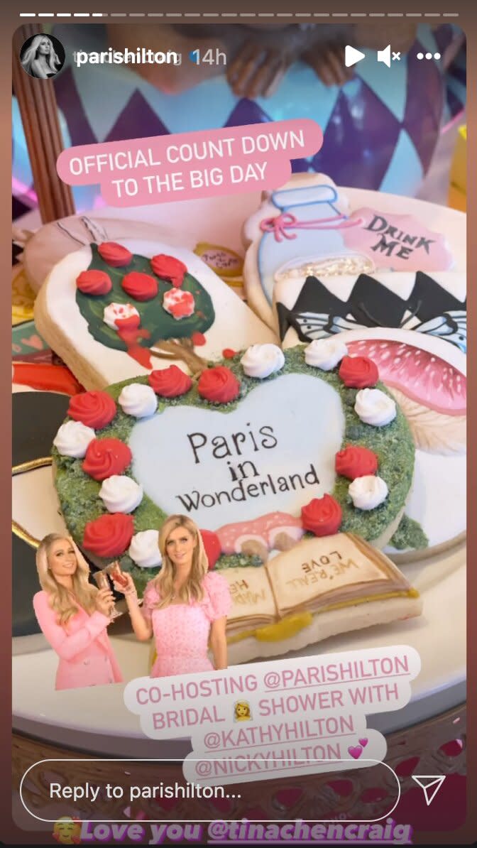 Paris Hilton Bridal Shower