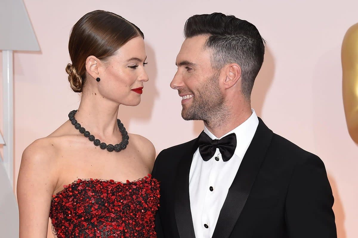 Behati Prinsloo and Adam Levine are already parents to daughters Dusty, six, and four-year-old Gio  (WireImage)