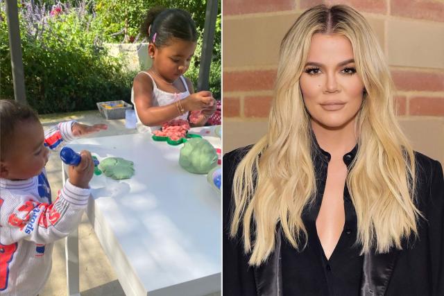 Khloe Kardashian posts an adorable photo of her daughter True with Psalm,  Chicago, and Dream