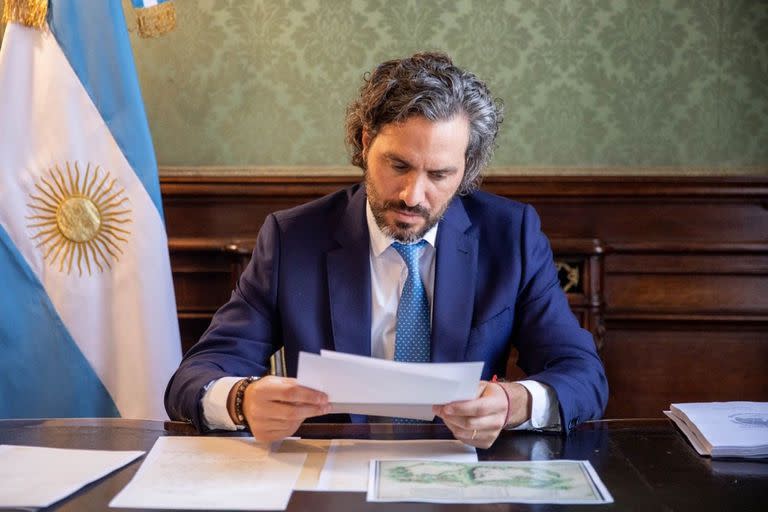 Ministro de Exteriores de Argentina, Santiago Cafiero 