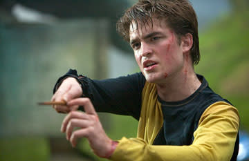 <p>Robert Pattinson as Cedric Diggory in Warner Bros. Pictures' Harry Potter and the Goblet of Fire - 2005</p>