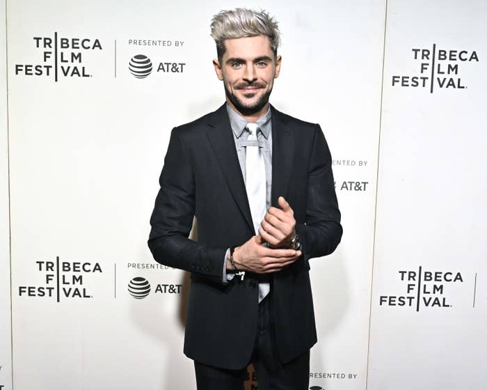 Zac Efron attends Netflix's "Extremely Wicked, Shockingly Evil and Vile" Tribeca Film Festival Premiere at BMCC Tribeca Performing Arts Center on May 02, 2019 in New York City