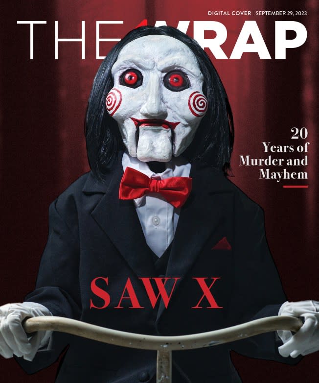 TheWrap Digital Cover: Saw X: 20 Years of Murder and Mayhem