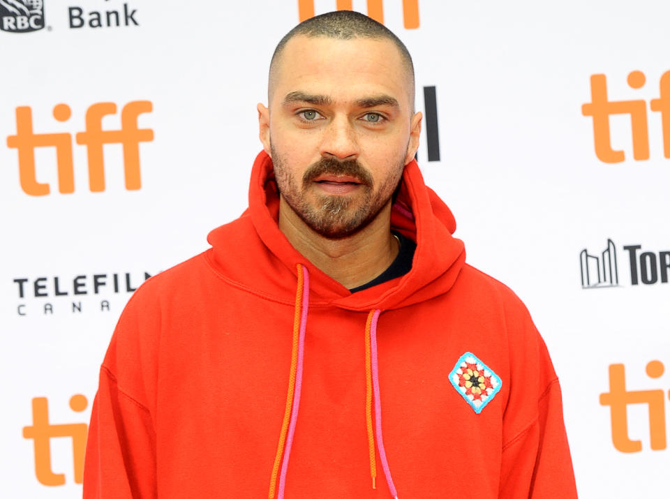 Jesse Williams attends the <em>Quincy</em> premiere at Princess of Wales Theatre in Toronto, Sept. 9, 2018. (Photo: Che Rosales/WireImage)