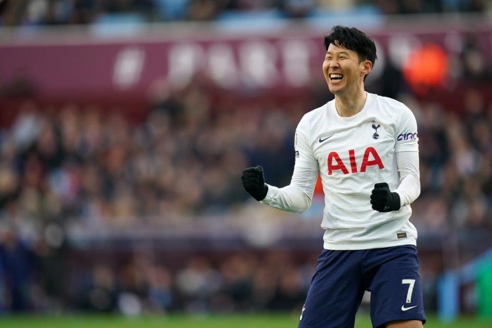 Son Heung-min has been in sensational form for Tottenham (Nick Potts/PA) (PA Wire)