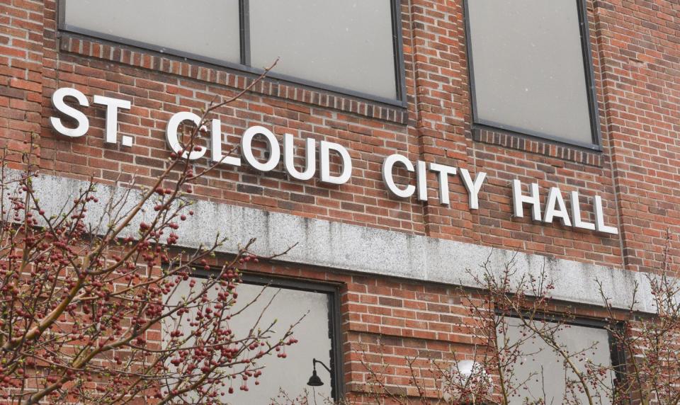 St. Cloud City Hall is pictured Tuesday, April 13, 2021, in St. Cloud.