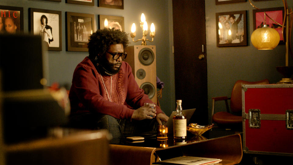Questlove on the set for 'Quest for Craft'