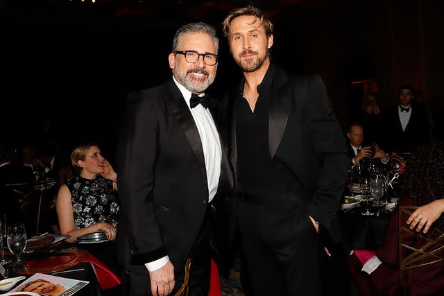 <p>River Callaway/Variety via Getty </p> Gosling and Carrell at the festival on Saturday