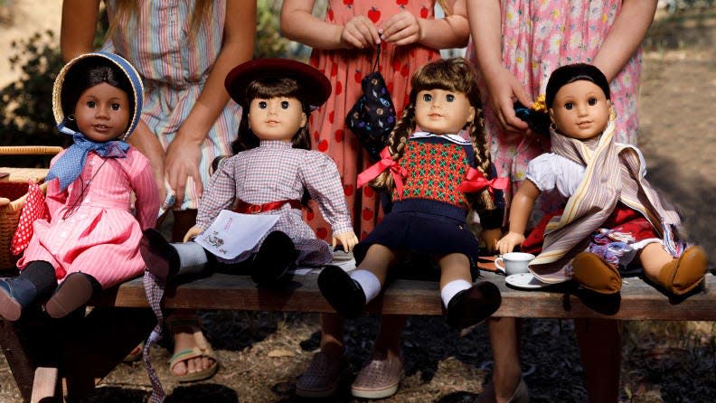 The 35th Anniversary Collection includes six of the original historic dolls.
