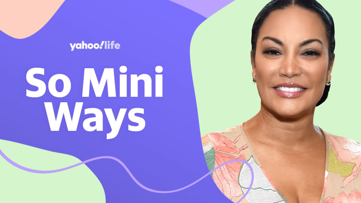 HGTV's Egypt Sherrod opens up about parenting three daughters and creating a mindful space for herself. (Photo: Michael Kovac/Getty Images for Cost Plus World Market; designed by Quinn Lemmers)