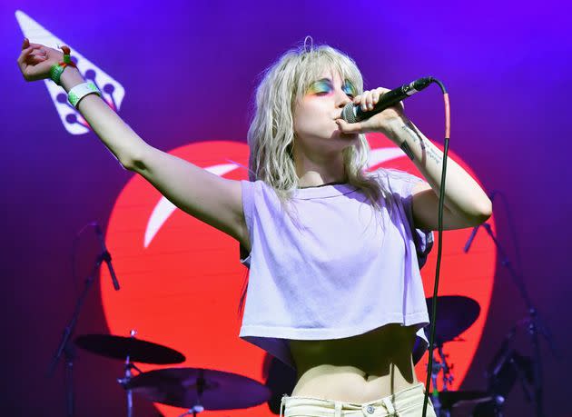 Hayley Williams of Paramore performs onstage during the 2018 Bonnaroo Arts And Music Festival in Manchester, Tennessee. (Photo: Jeff Kravitz via Getty Images)