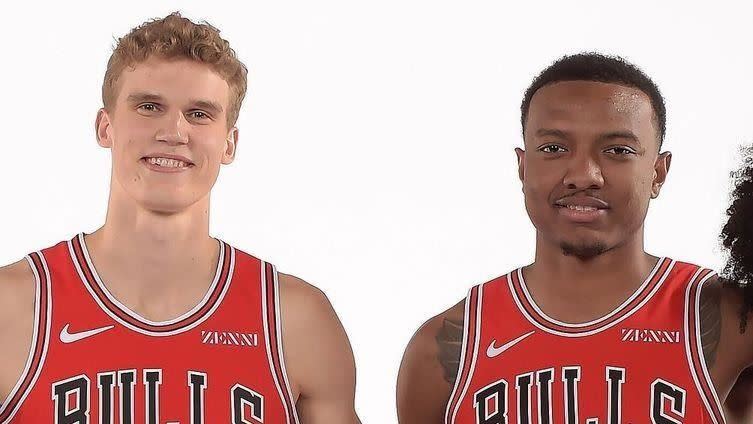 Lauri Markkanen（左）和Wendell Carter Jr.（右）都是公牛陣中優秀的年輕內線。（圖／翻攝自公牛官方IG）