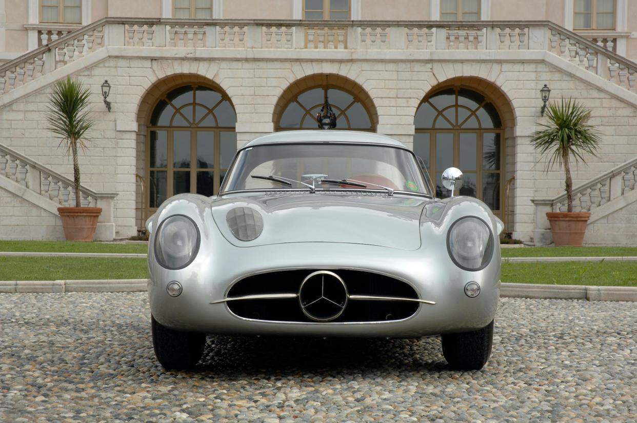 1955 Mercedes-Benz 300 SLR Coupe.