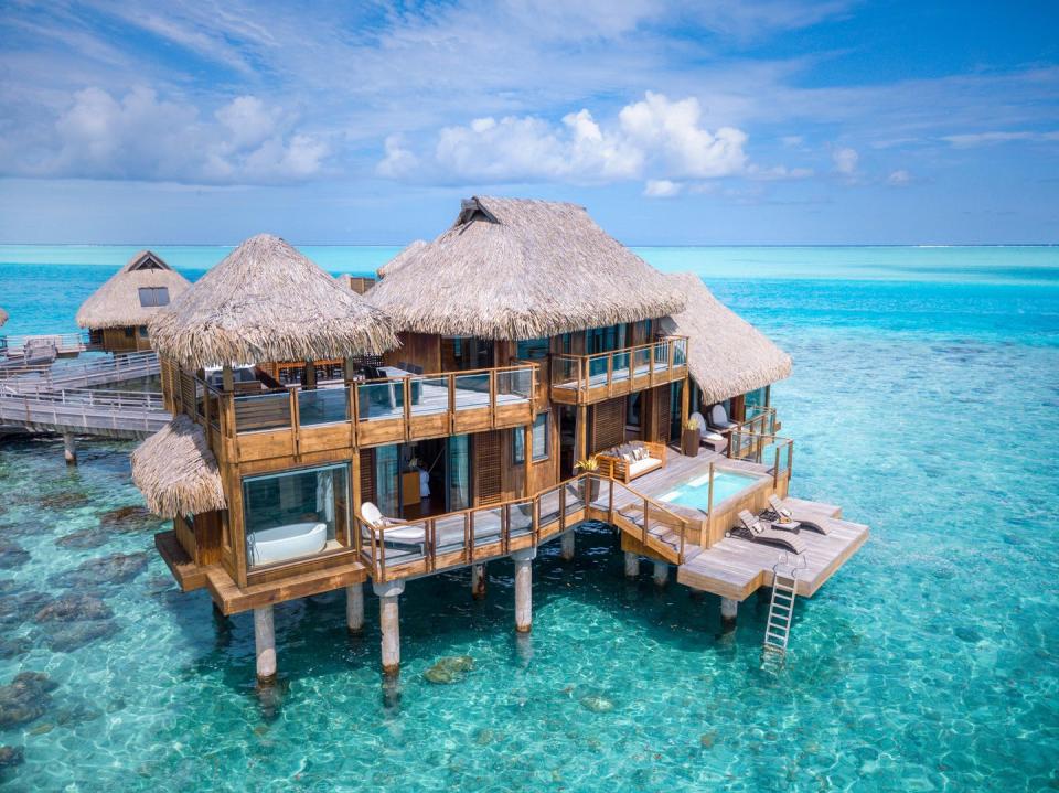 conrad bora bora nui presidential overwater villa