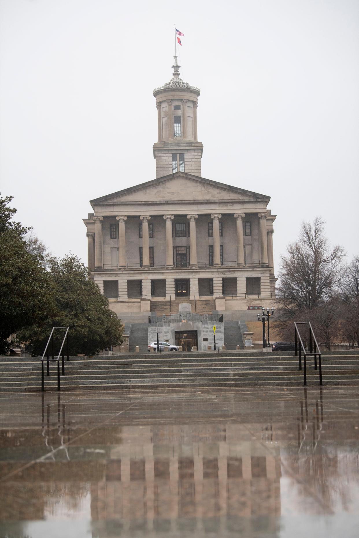 The Tennessee State Capitol in Nashville, Tennessee, Thursday, December 29, 2022.