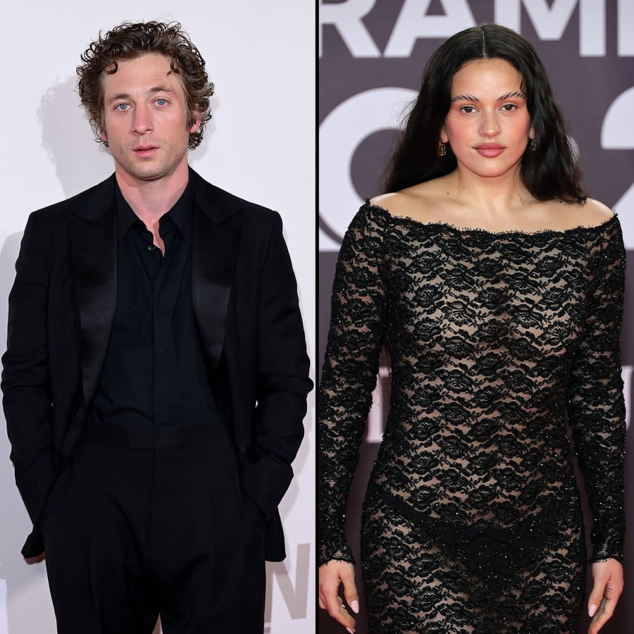 Inside Jeremy Allen White and Rosalias Steamy New Romance Enjoying Each Others Company