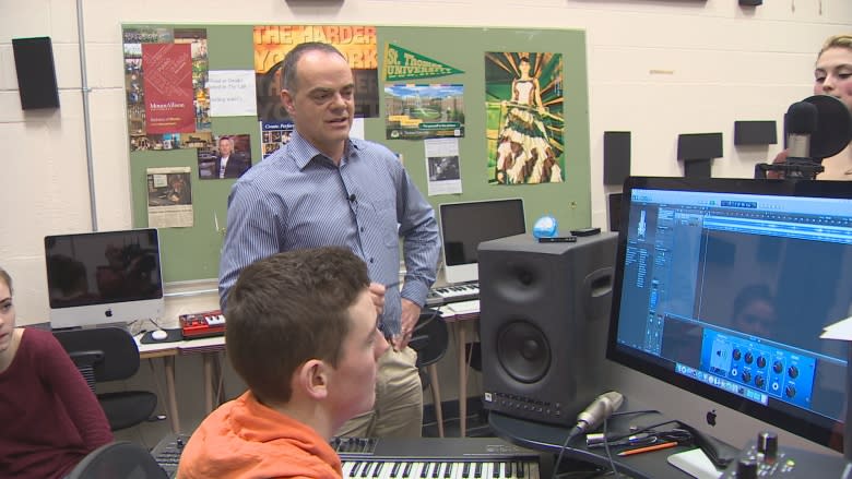 Don Bossé gives up his classroom baton, but not his love for music