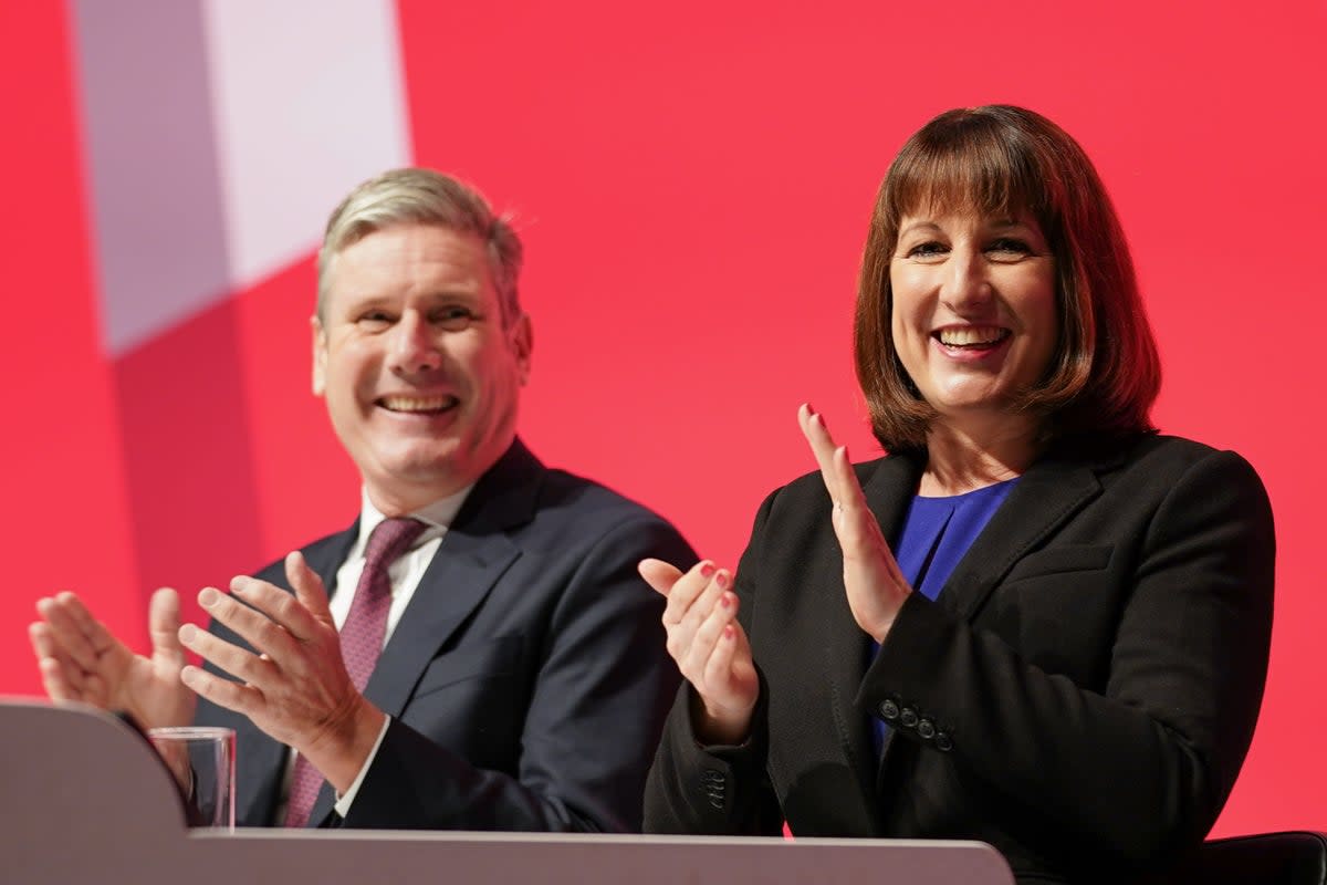 Keir Starmer and his shadow chancellor Rachel Reeves (Getty Images)
