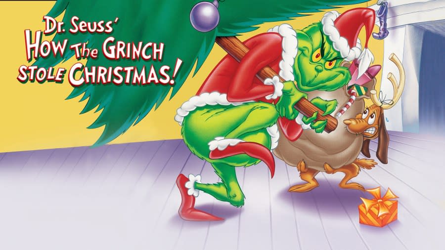 HOW THE GRINCH STOLE CHRISTMAS -- Pictured: "How the Grinch Stole Christmas" Key Art -- (Photo by: NBCUniversal)