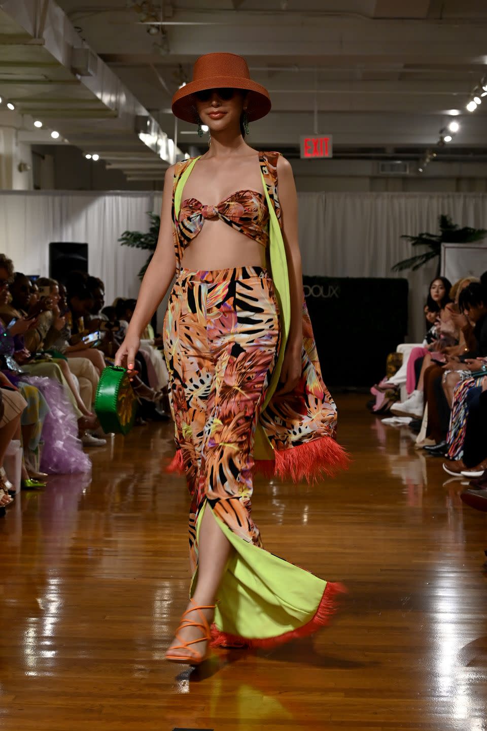 new york, new york september 12 a model walks the runway at the dur doux fashion show during september 2022 new york fashion week the shows on september 12, 2022 in new york city photo by shannon finneygetty images for nyfw the shows