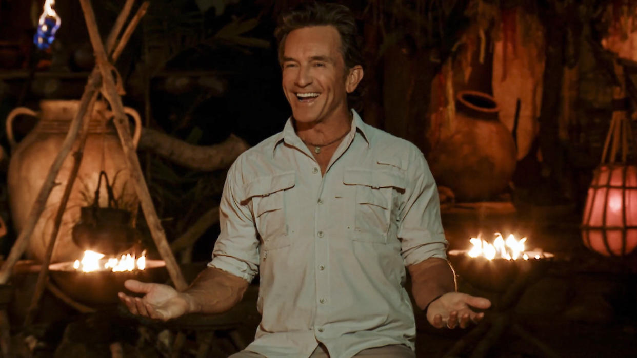  Jeff Smiling on Survivor. 