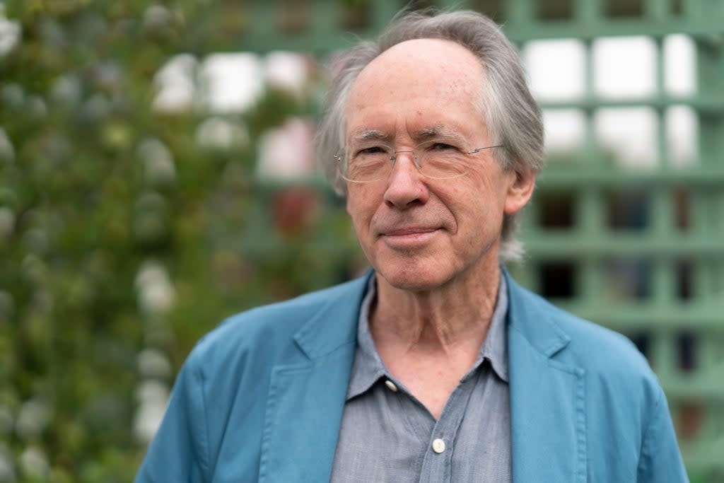 Fighting the good fight:  Ian McEwan, author, during the 2019 Hay Festival (Getty Images)