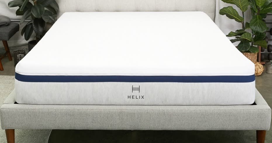 Yes, it's called the Midnight, but don't let that fool you — you'll sleep sound as a babe well before the witching hour. (Photo: HelixSleep.com)