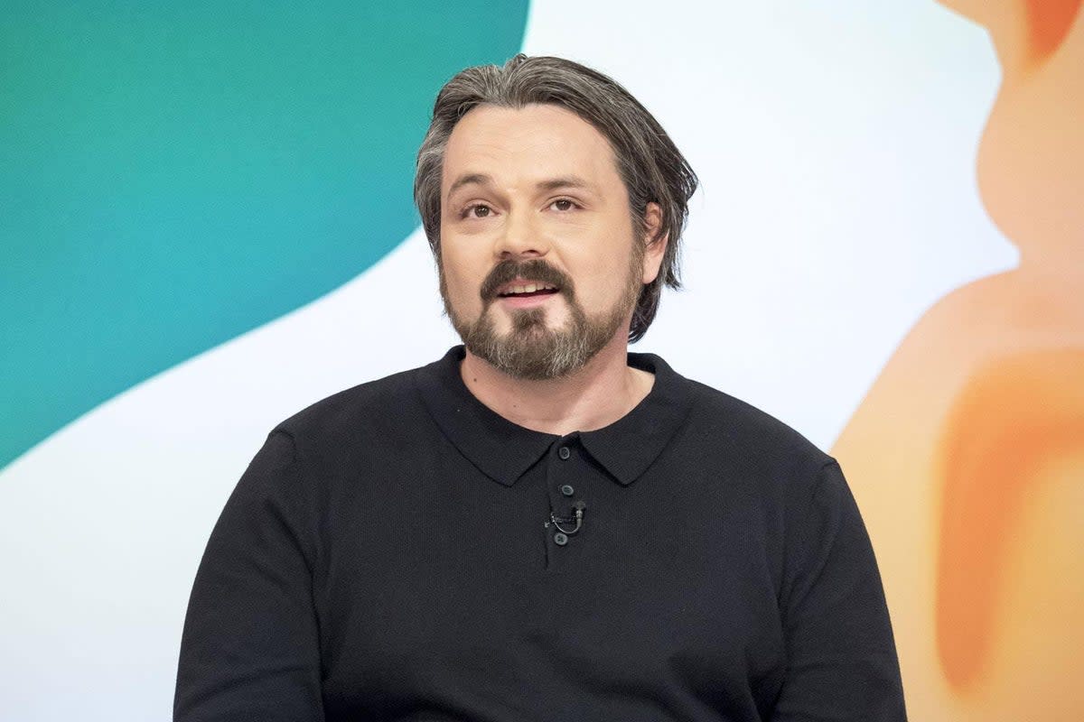 Cattermole, previously pictured here on the ITV show Loose Women, launched a new career as a psychic reader (Ken McKay/ITV/REX)