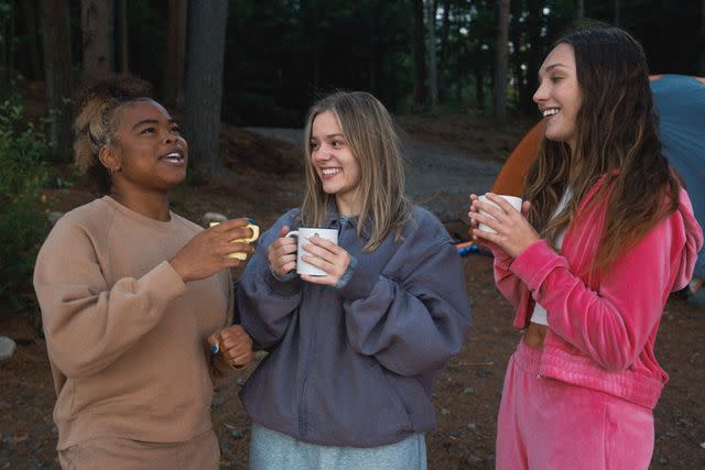 <p>amazon studios</p> Kerrice Brooks, left, Maisy Stella and Maddie Ziegler