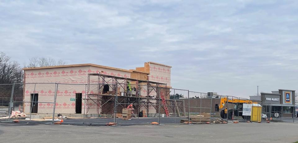 Dunkin' is currently under construction on Maple Avenue, between Aldi and Big Sandy. Before the company decided to come to Zanesville, its closest locations were in Coshocton and Heath.