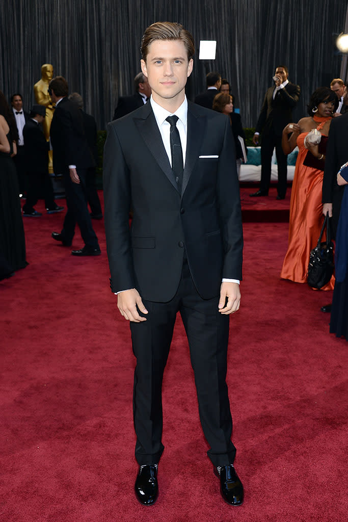 85th Annual Academy Awards - Arrivals: Aaron Tveit