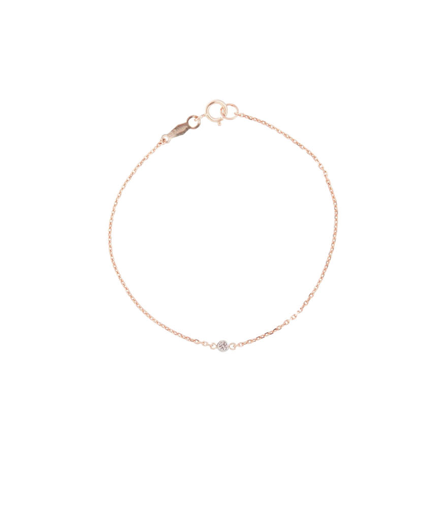 Catbird Tiny Corsage Bracelet in Rose Gold (Photo: Catbird)