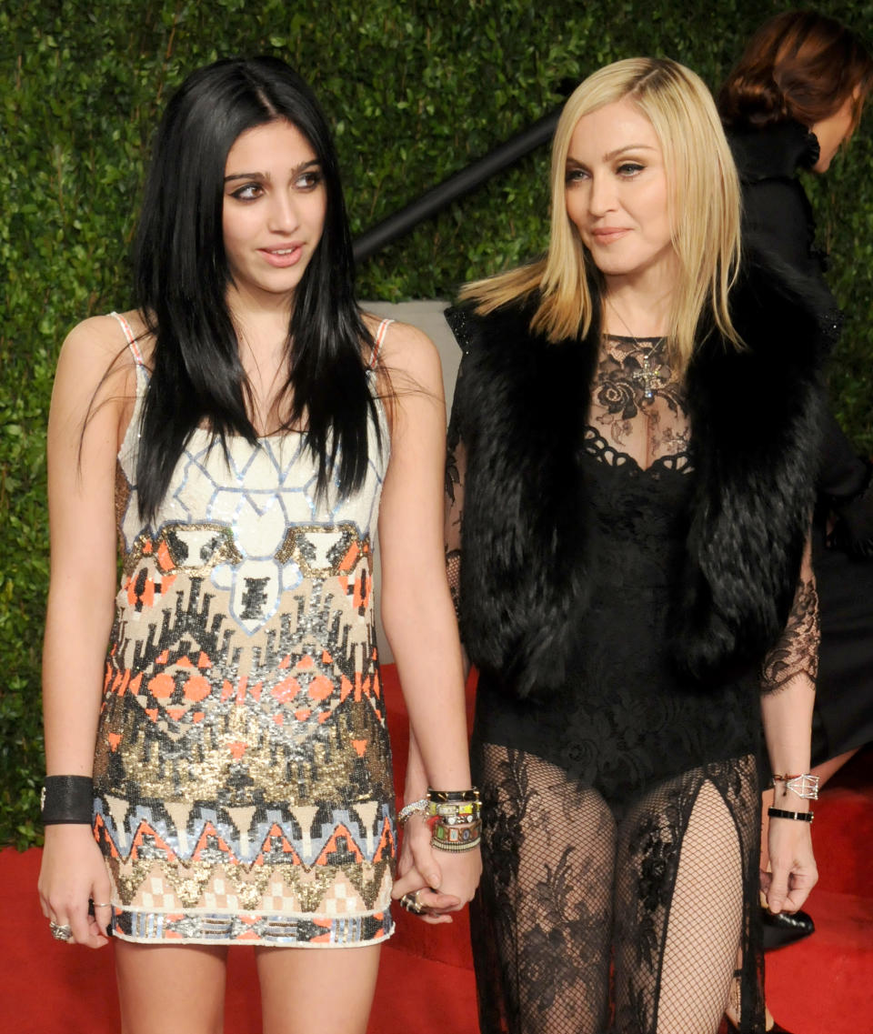 Madonna and Lourdes on the red carpet back in 2011. Photo: Getty