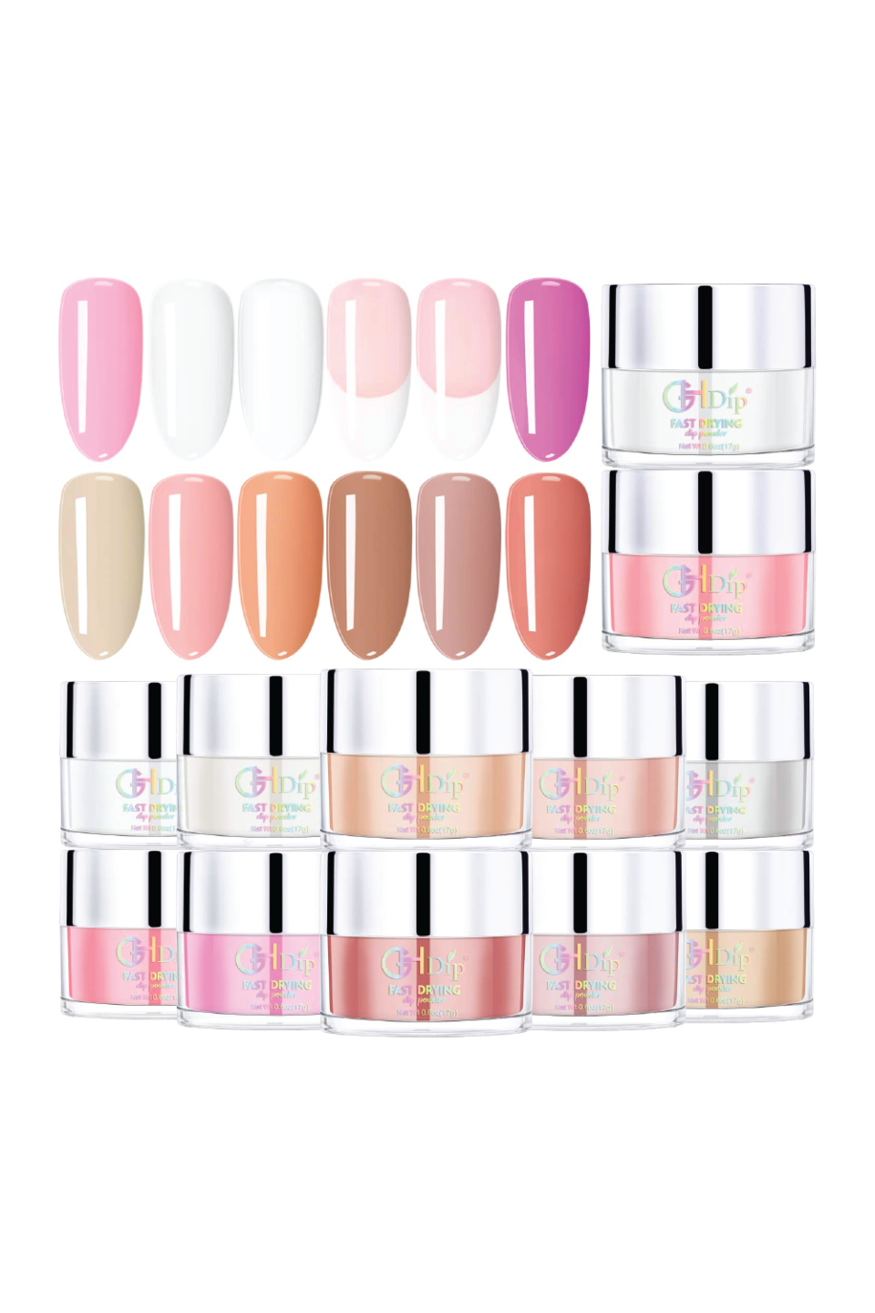 GHDIP Dip Powder for French Nail Manicure