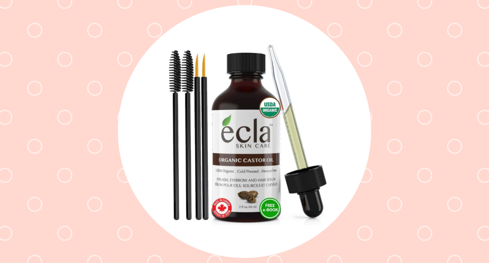 Ecla Skin Care Organic Cold Pressed Castor Oil.