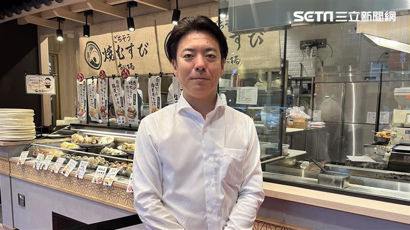 「京都御握丸 ONIMARU」京都總店社長水野由太佳透露海外首店選在台灣的原因。（圖／記者賴俊佑攝影）