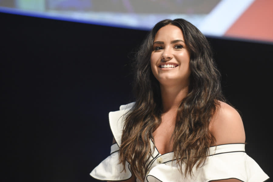 Demi Lovato rocked this chic “We Should All Be Feminists” shirt, and here’s where you can get one of your very own