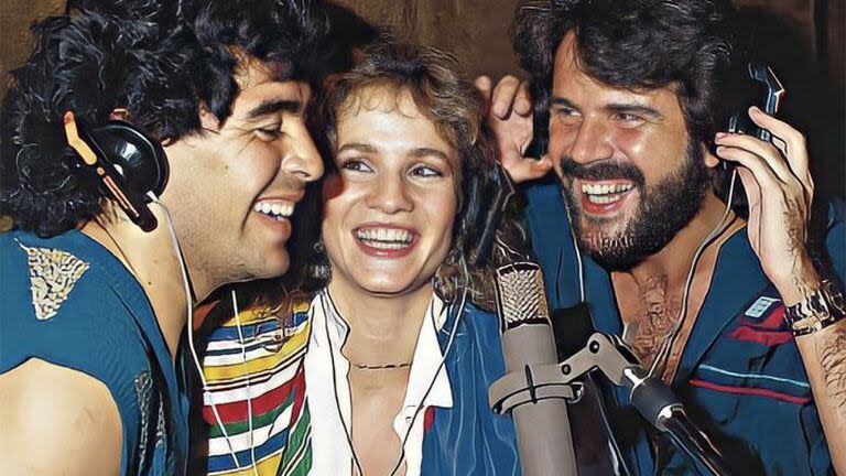 Diego Maradona tuvo una gran relación con el dúo Pimpinela