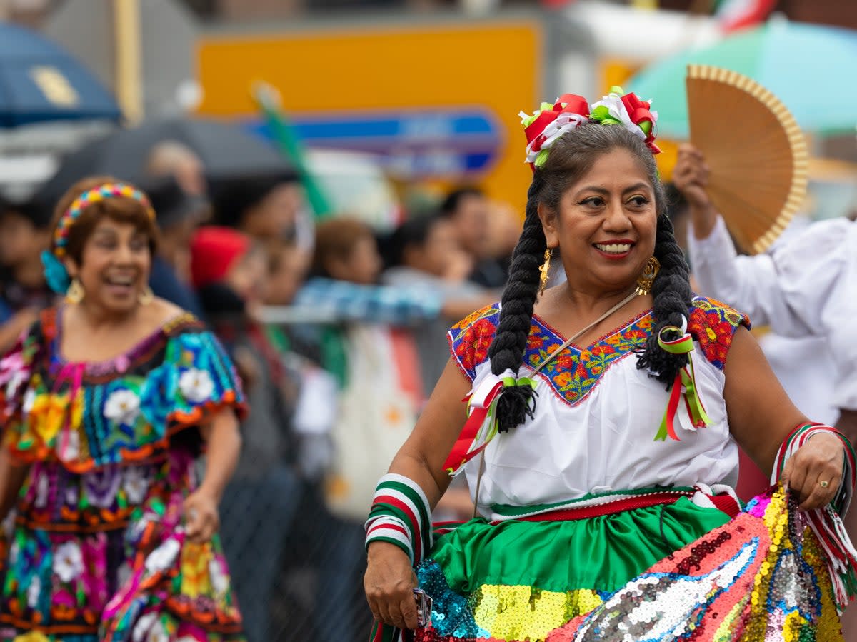Parades in celebration of Mexican Independence Day are held across the country and neighbouring United States (Getty Images)